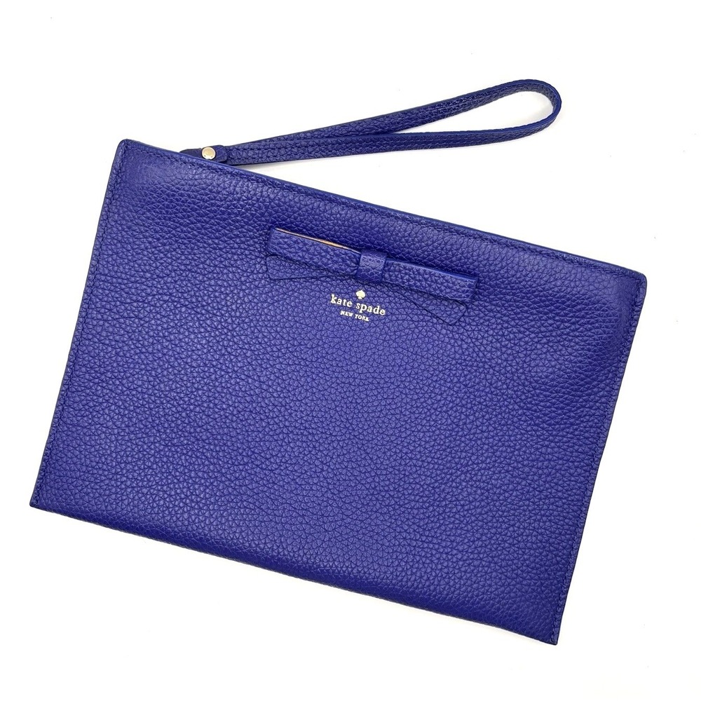 Kate Spade New York On‎ Purpose Leather Wristlet Blue